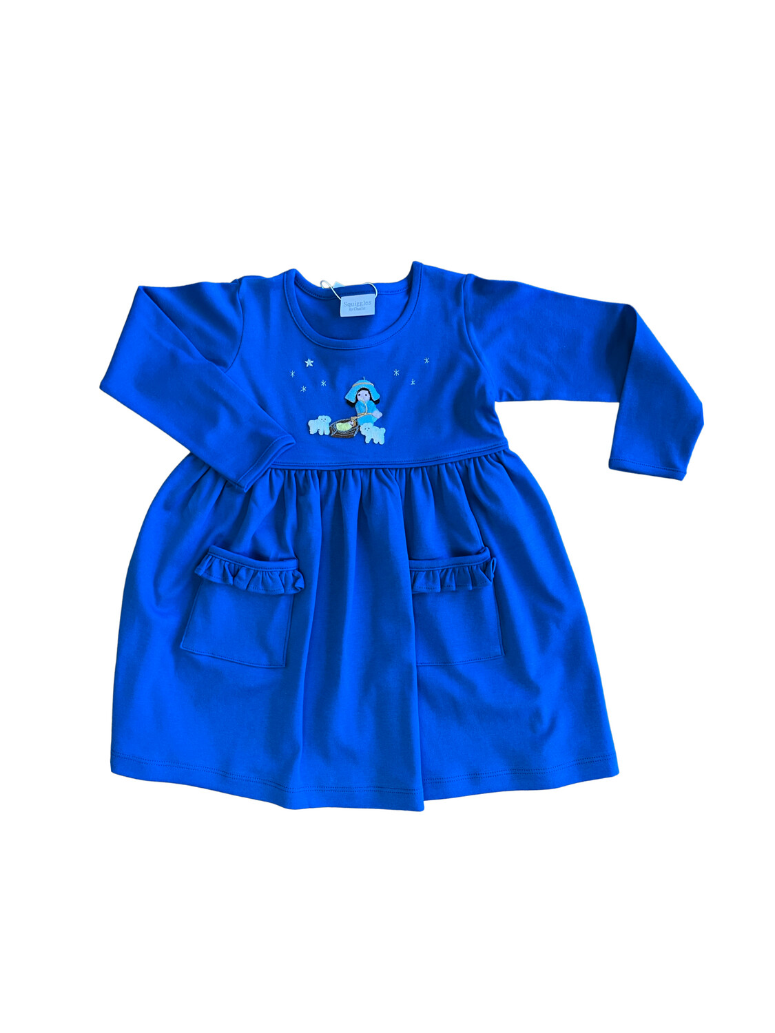 Mary & Baby Jesus Popover Dress