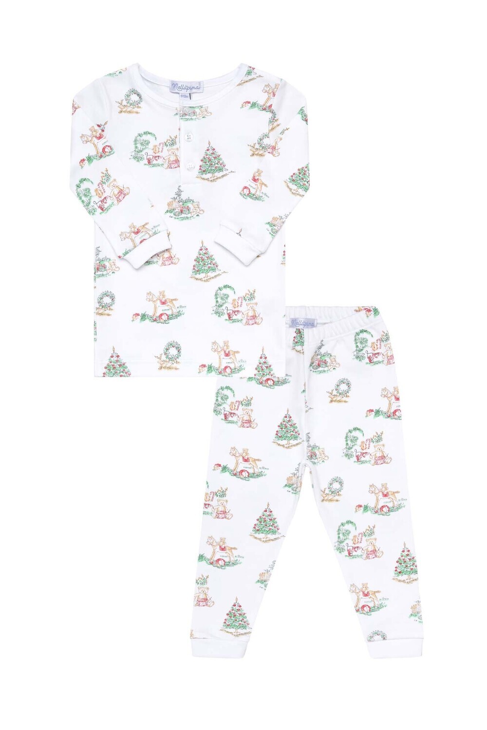 Christmas Toile Pajamas- Boy