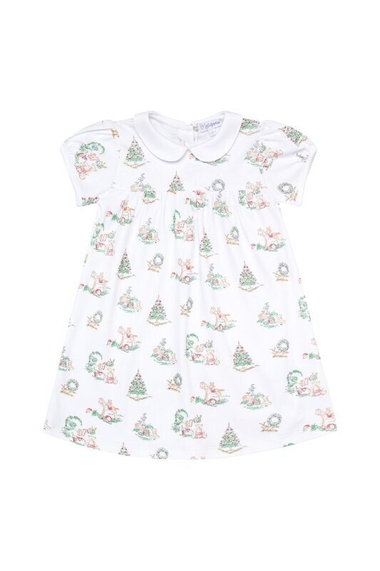 Christmas Toile Playtime Dress