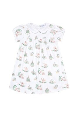 Christmas Toile Playtime Dress