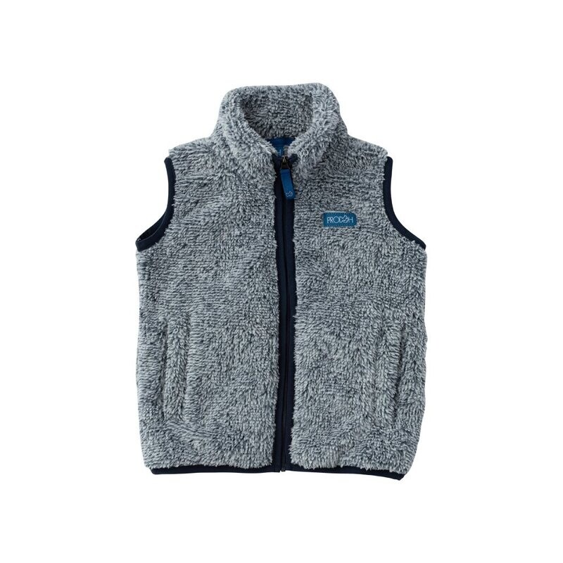 Two Tone Navy Sherpa Vest Two Tone Navy Sherpa Vest