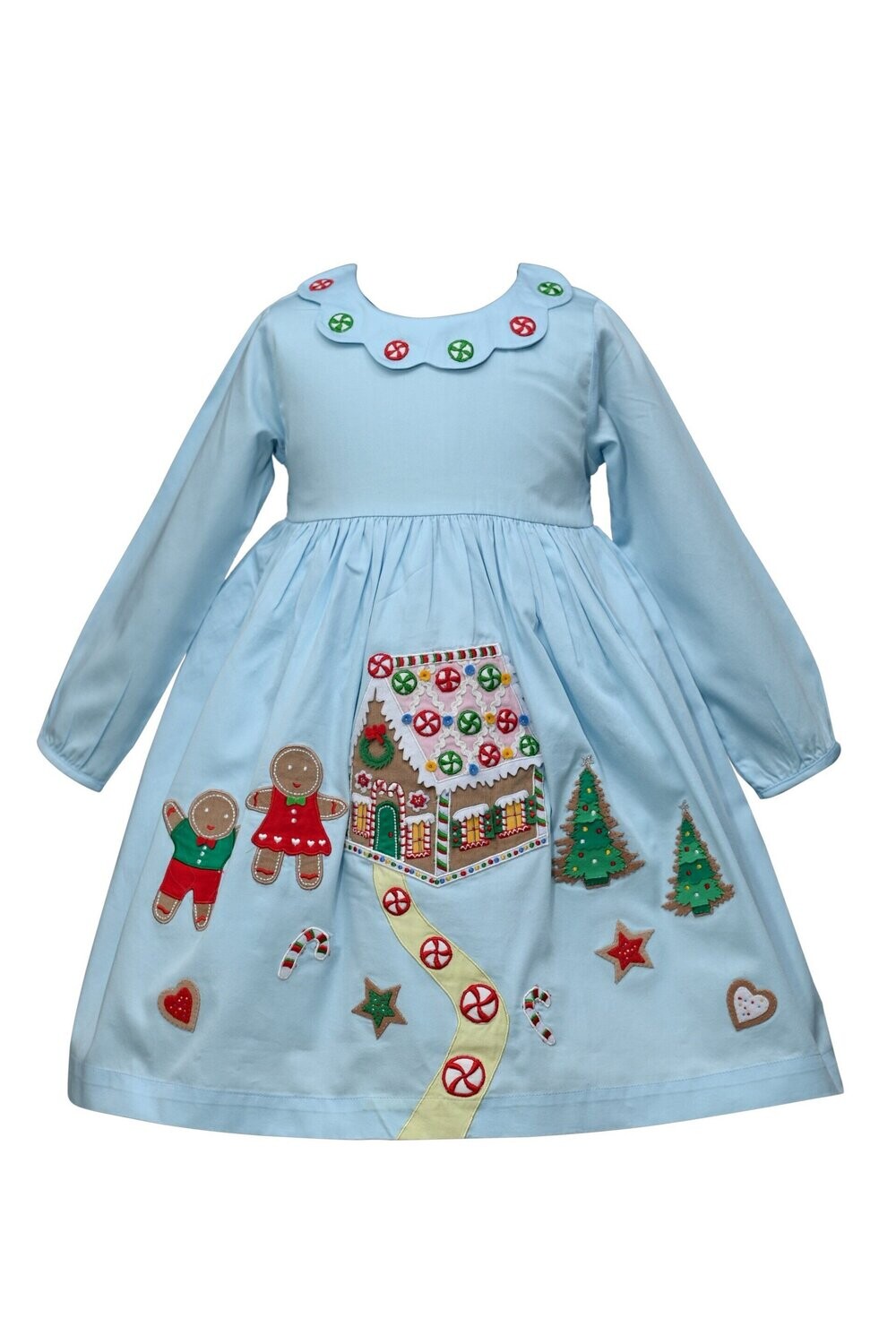 Gingerbread Embroidery Dress