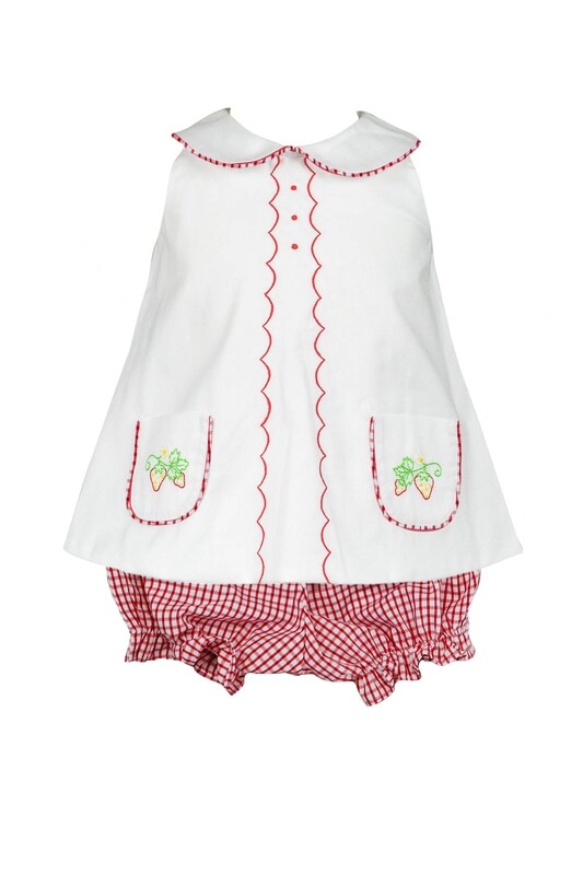 WILD STRAWBERRY BLOOMER SET