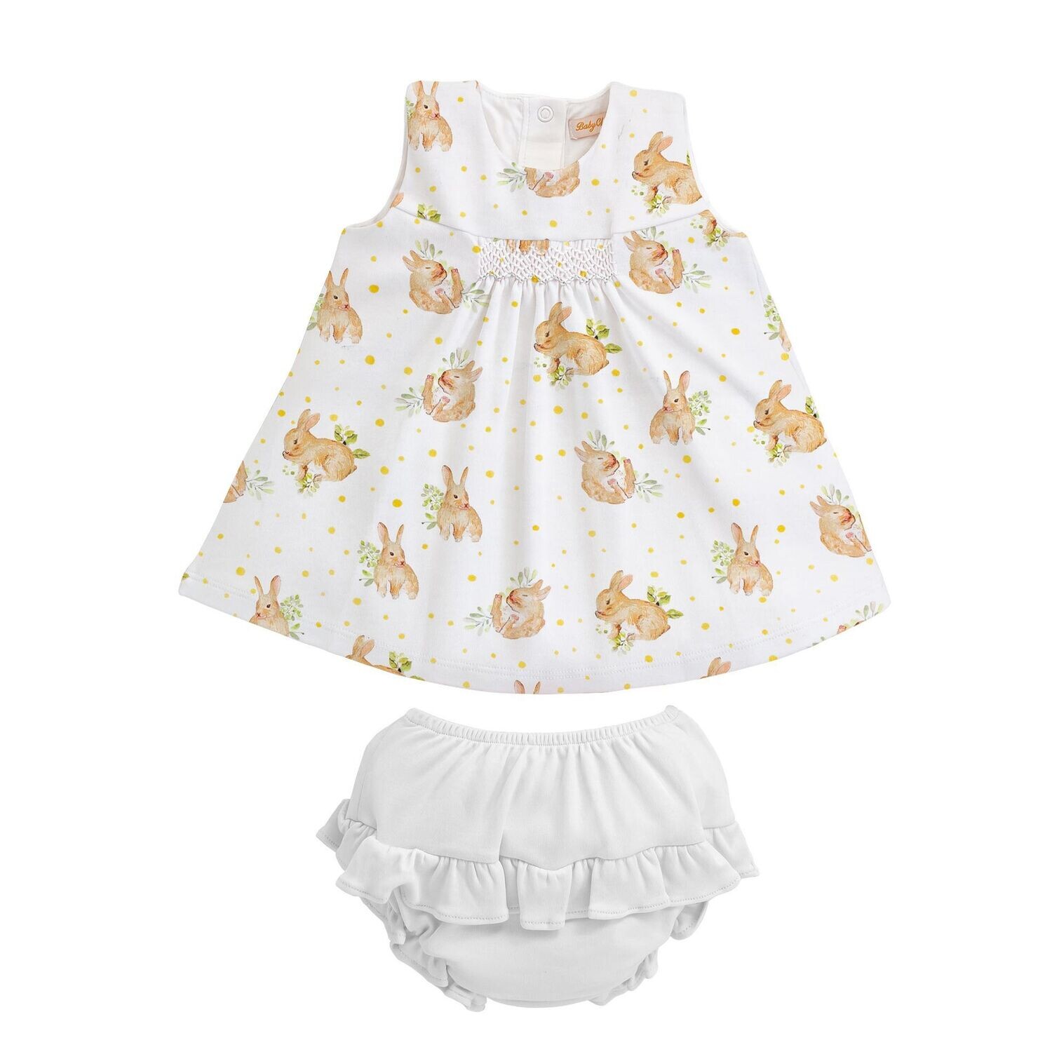 Adorable Bunny Dress w/ Diaper Cover