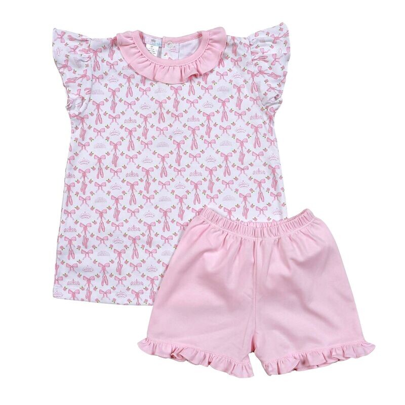 Ballet and Bows Short Set