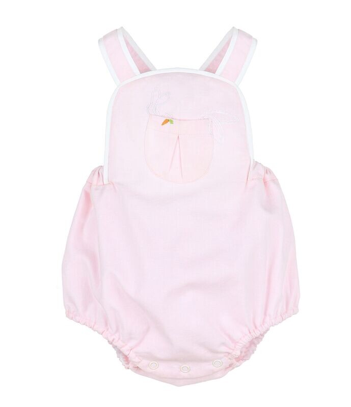 Pink Pocket Bunnies Sunsuit