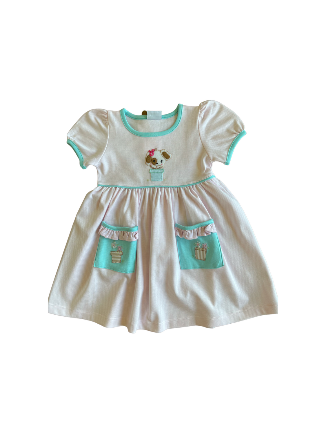 Penny & Petunias Popover Dress with Pockets