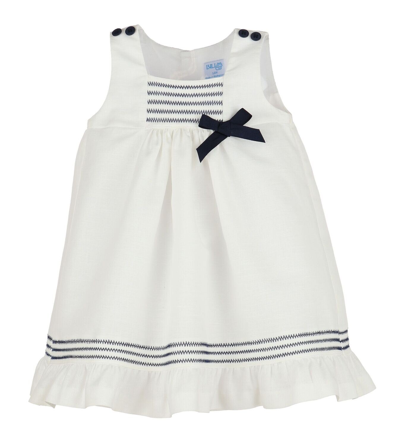 Randall Sailor Dress- Navy