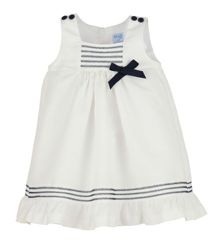 Randall Sailor Dress- Navy