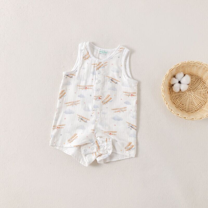 Just Plane Awesome Organic Muslin Shortall