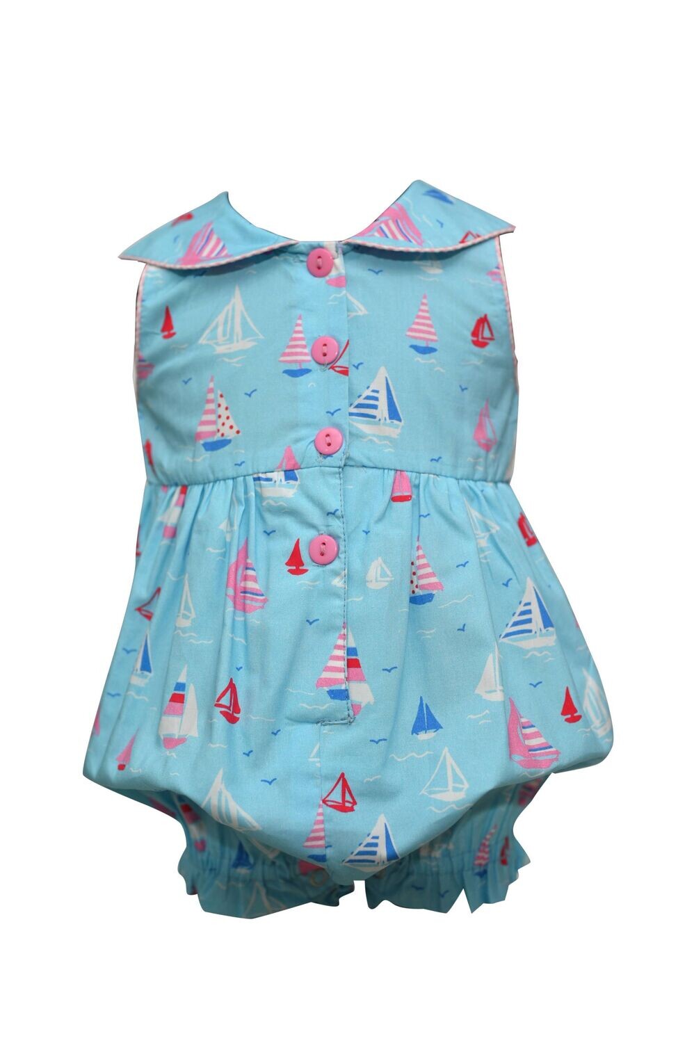 Sailboat Collar Romper
