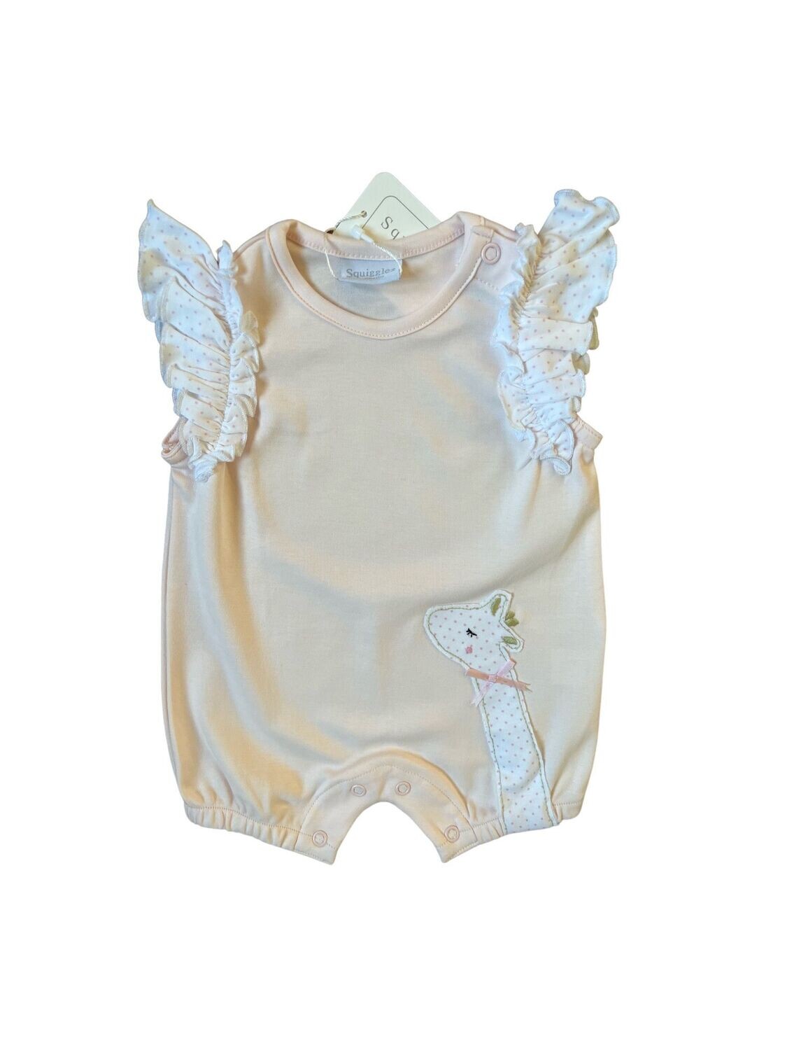 Pink Giraffe with Ruffles