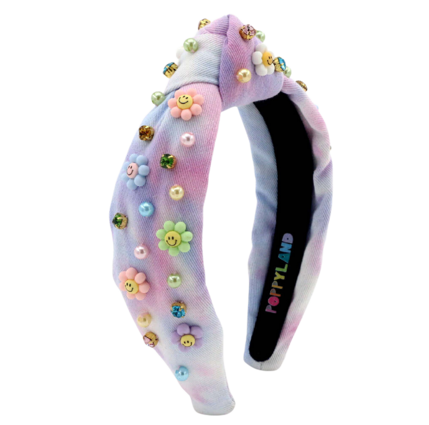 Smiley Flower Poppyland Headband