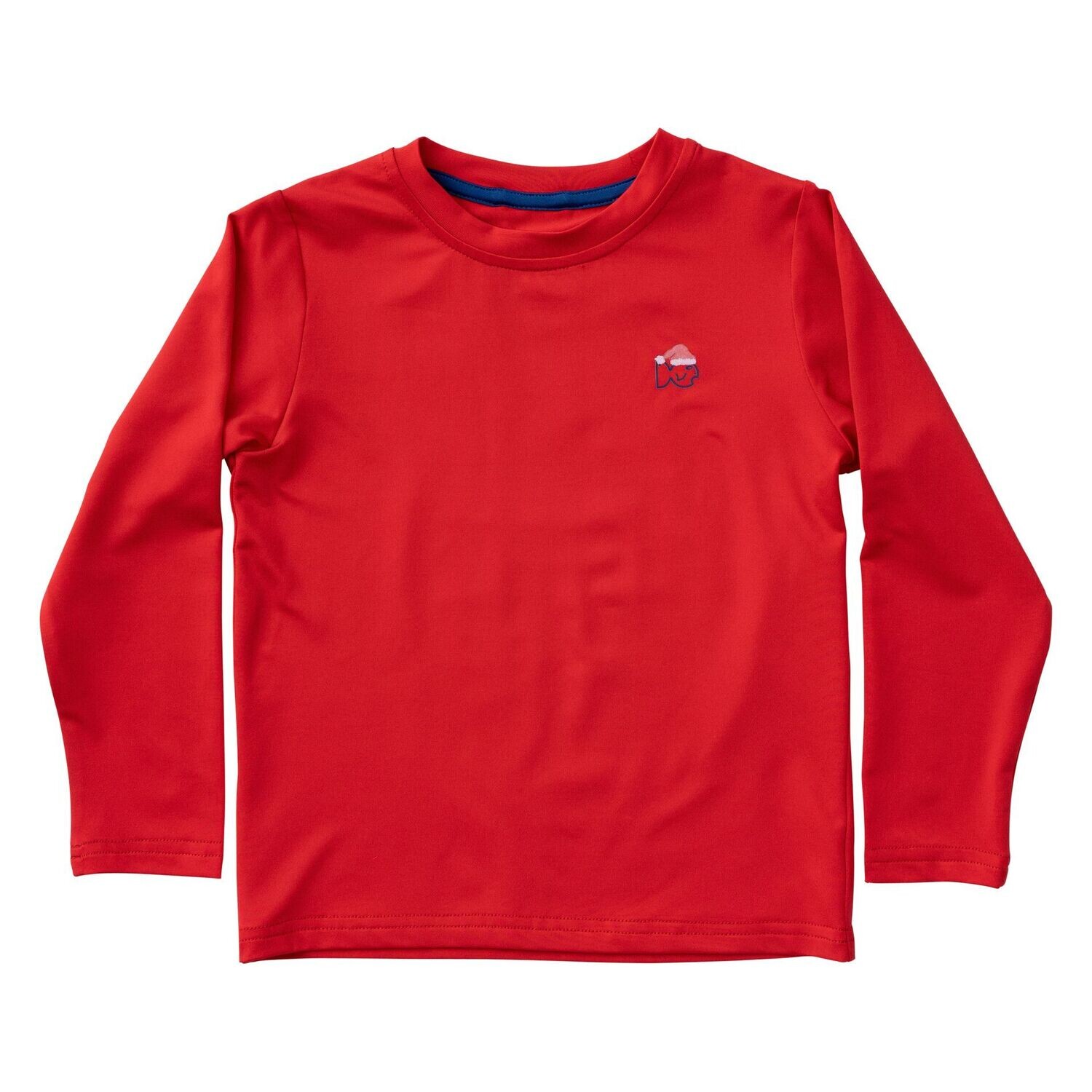 Watermelon Long Sleeve Pro Performance Fishing Tee w/ Christmas Tree