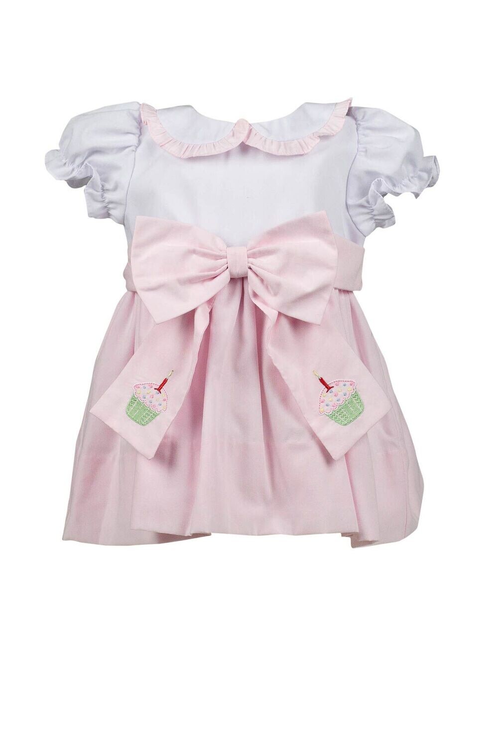 Switch Sash Birthday Dress w/ cupcakes
