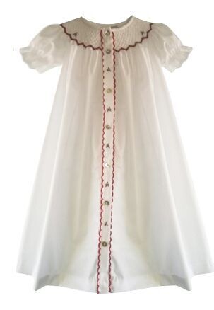 White Christmas Baby Daygown