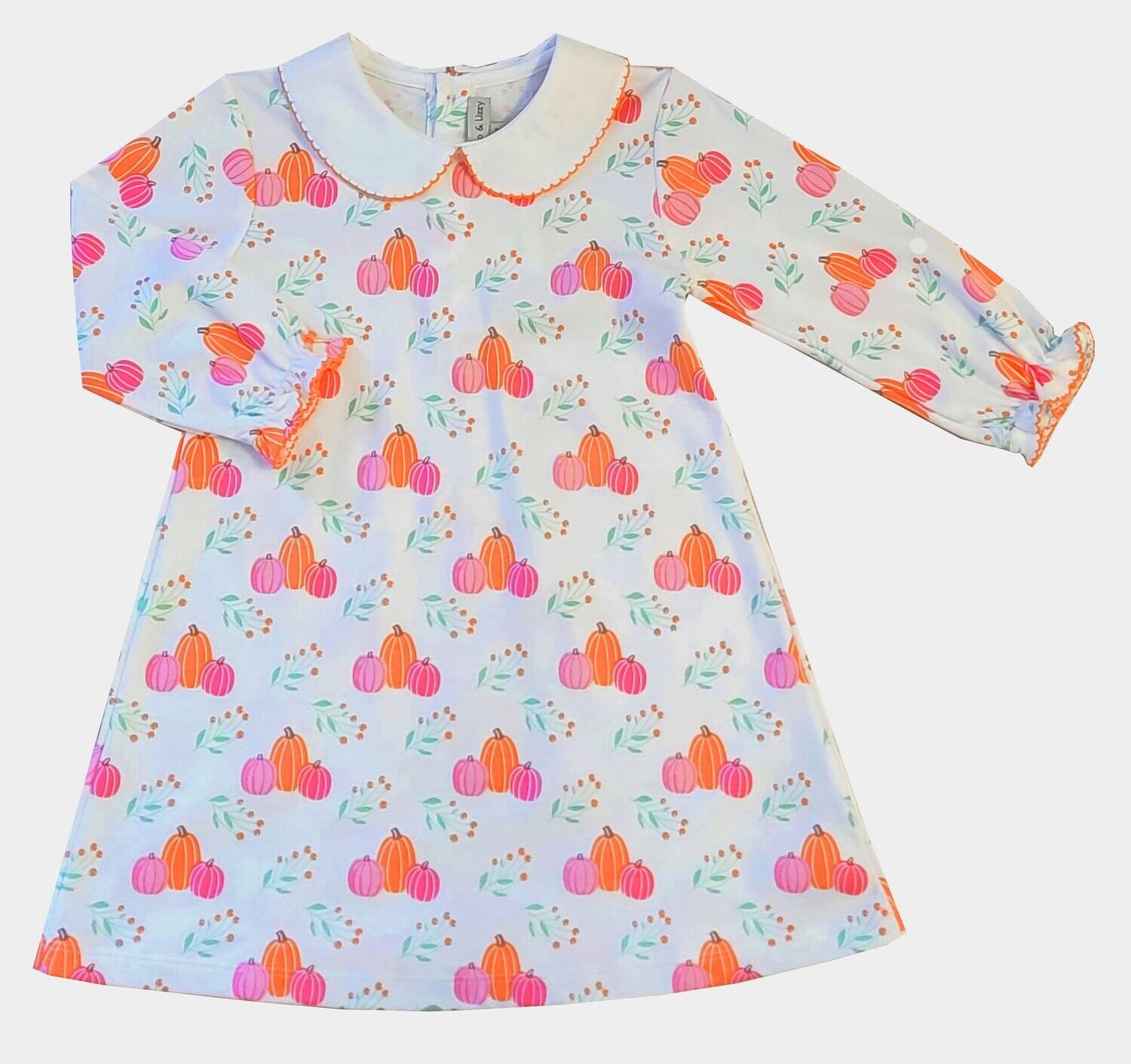Pumpkin A-Line Dress