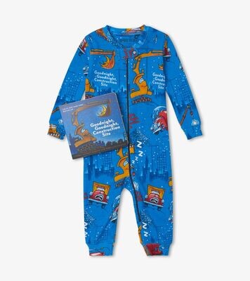 Books To Bed - Goodnight, Goodnight Construction Site Infant Coverall