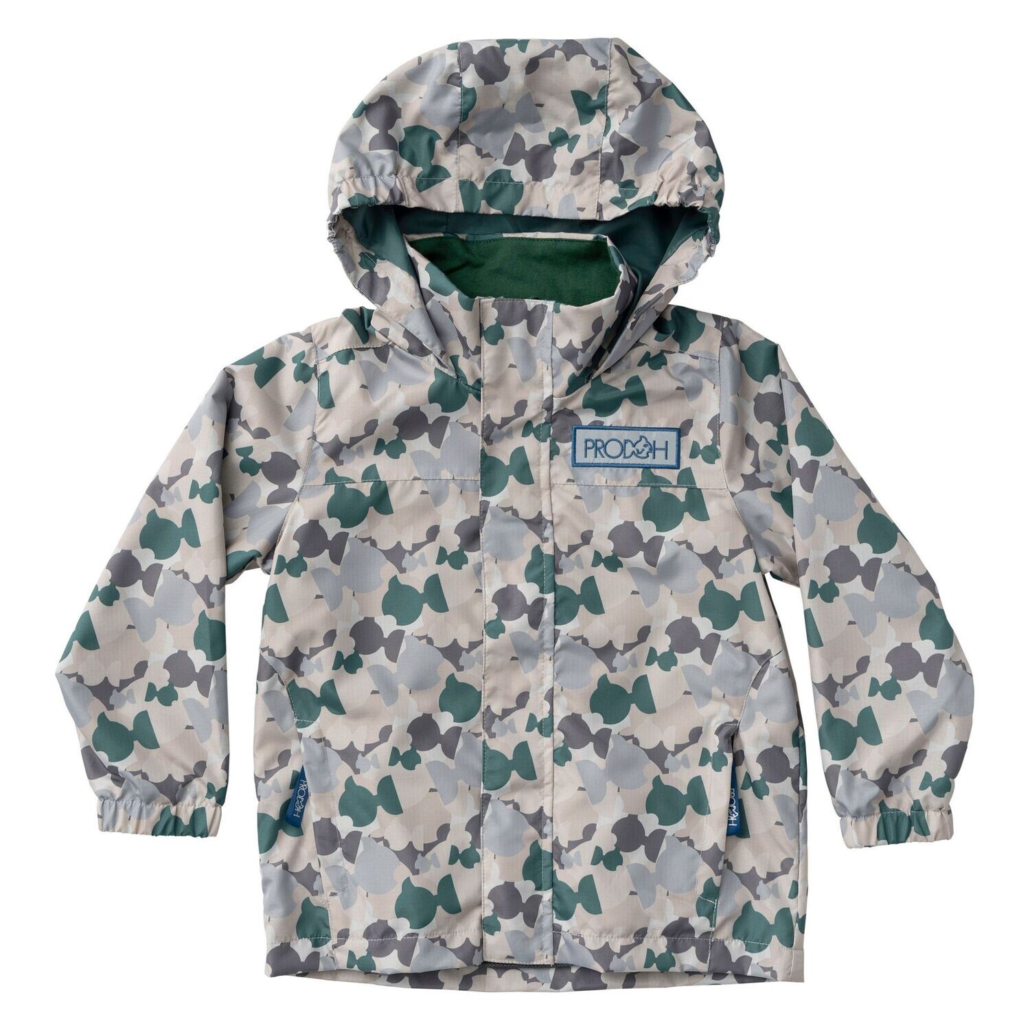 Camo Reflective Rain Jacket