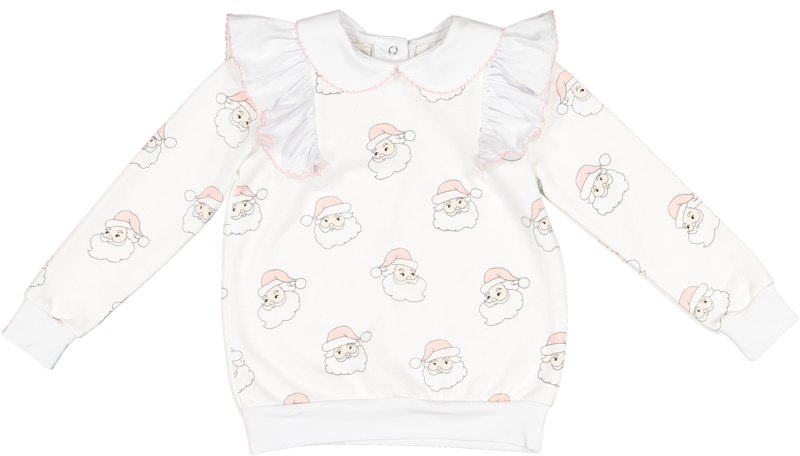 Pink Santa Sweatshirt