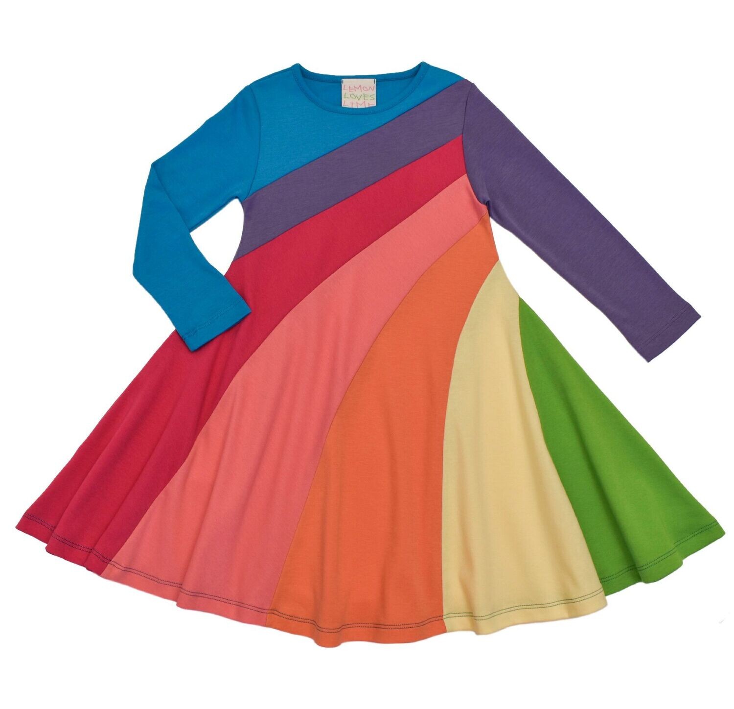 Rainbow Shine Dress, Size: 4