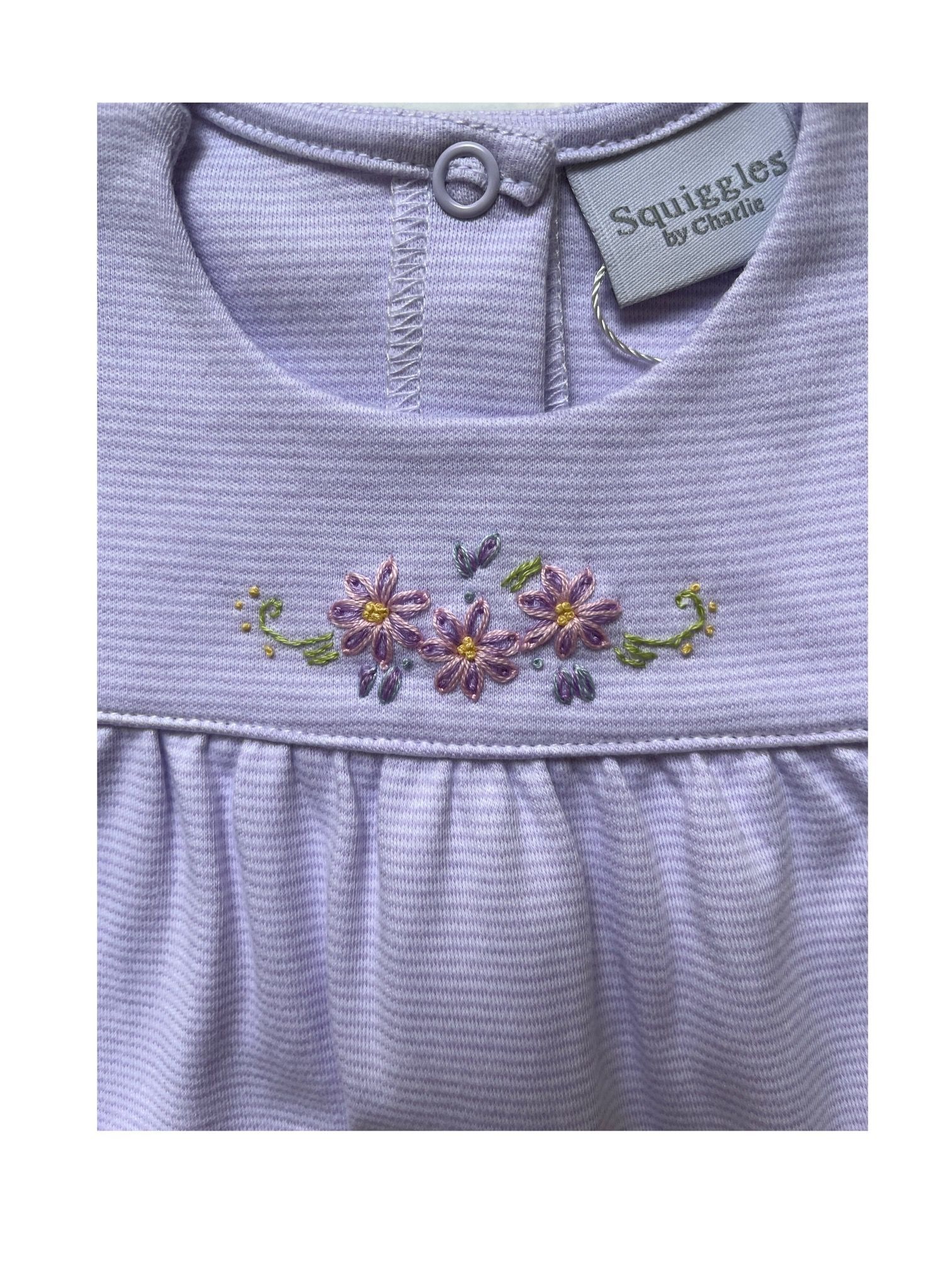 Lazy Daisy Coverall w/ Bow on Side