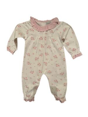 Rose Coverall w/ Ruffle