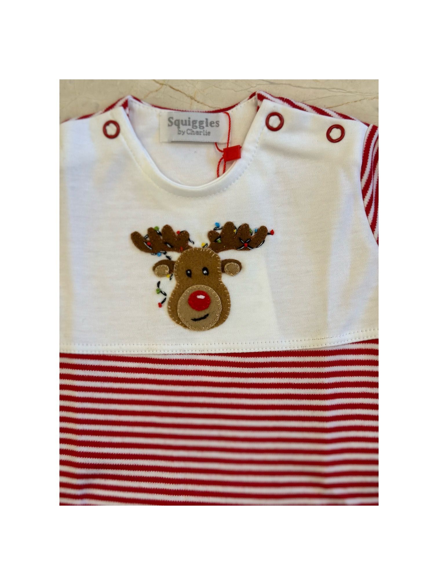 Antler Lights Romper