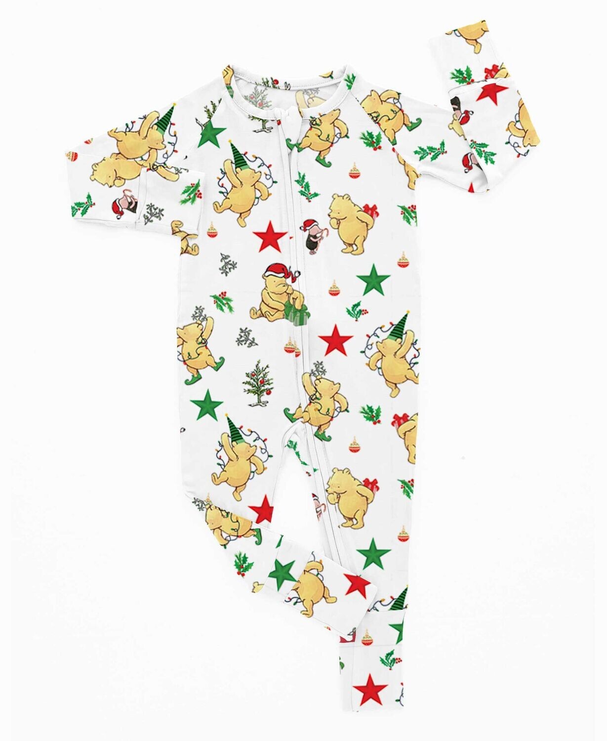 Pooh Christmas Zip PJ