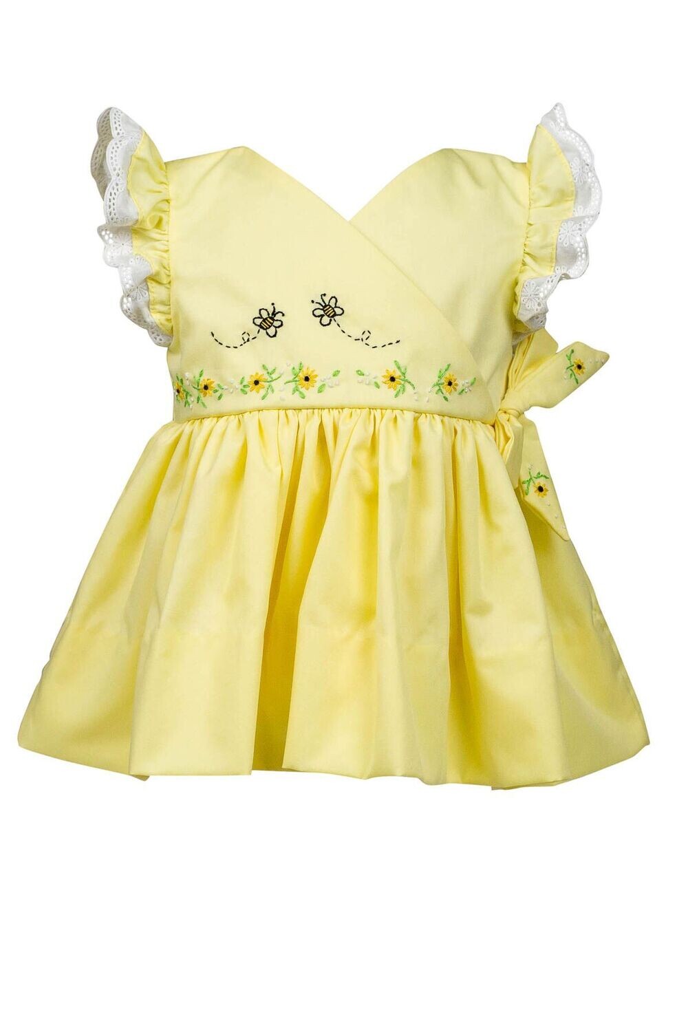 Alys Yellow Wrap Dress
