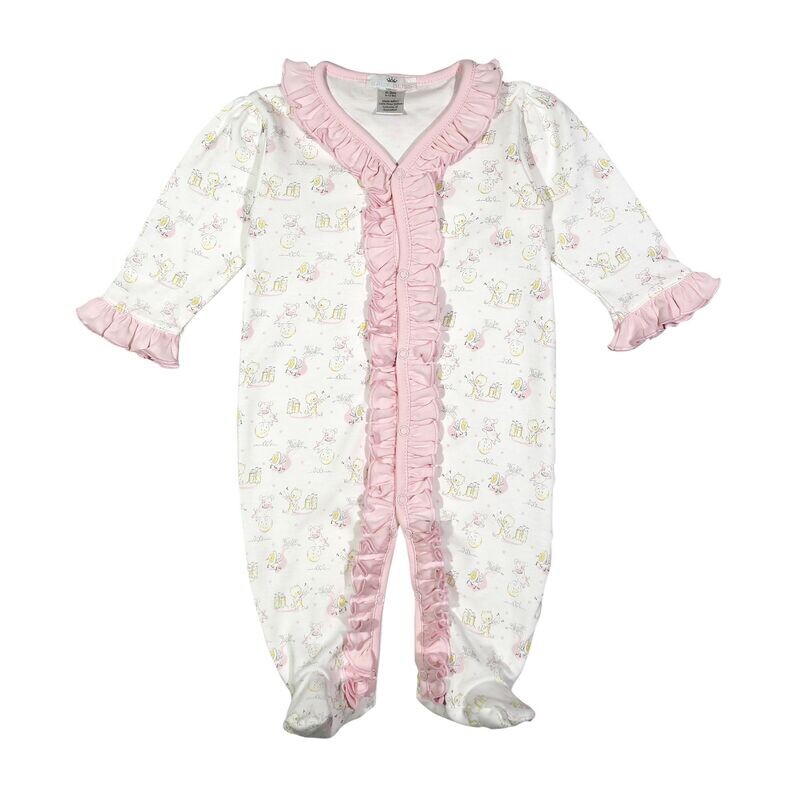 Nursery Rhyme Ruffle Footie
