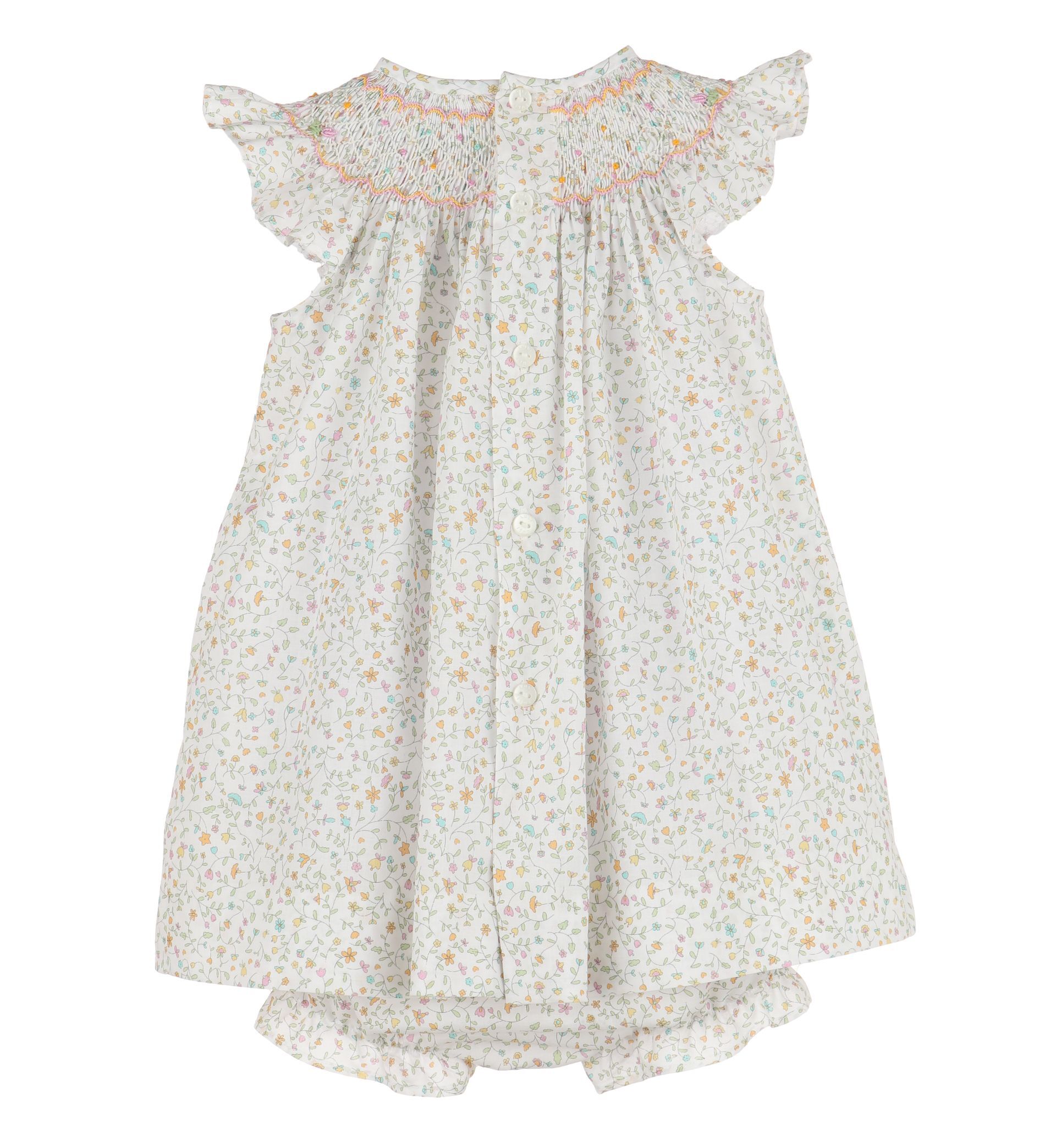 Floral Vine Smock Bishop