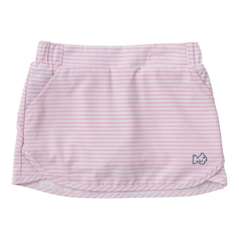 Carolina Catch Skort-Pinkesque Stripe