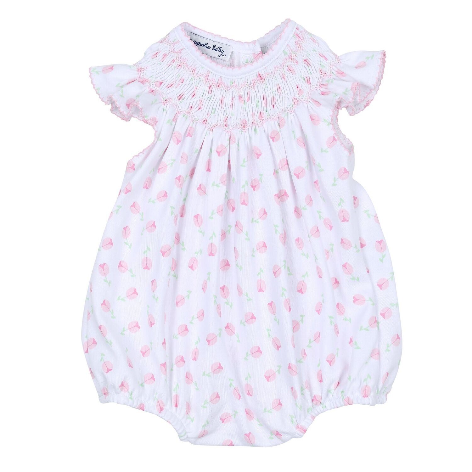 Teresa's Classics Bishop Printed Flutters Toddler Bubble, Size: 2T
