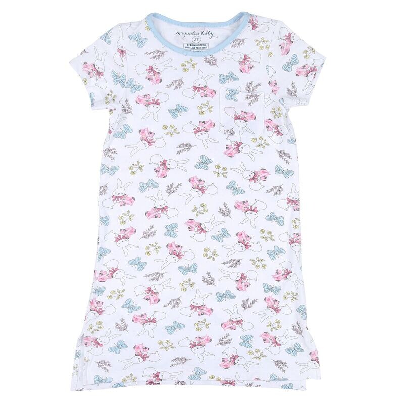 Bunny Love Girl's Toddler S/S Nightdress