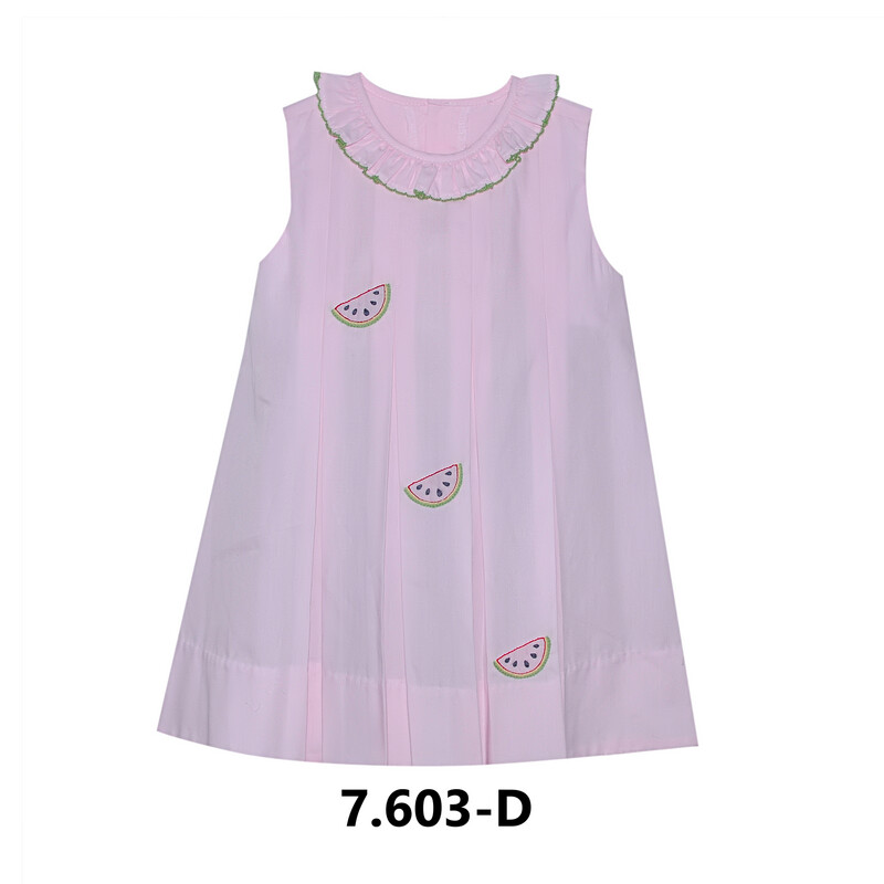 Watermelon Pink Charlotte Dress
