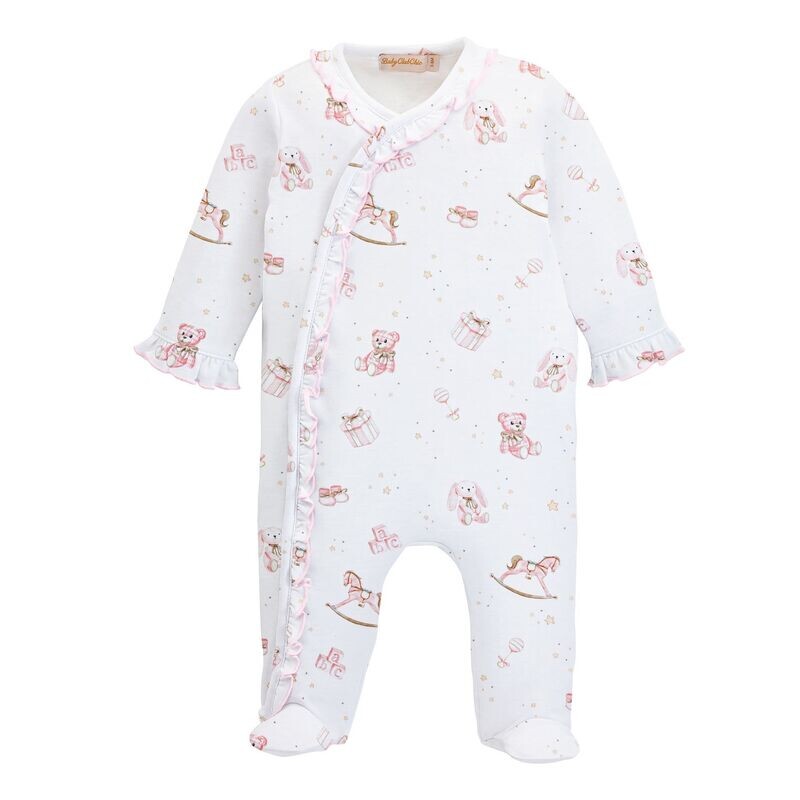 Toys - Pink Footie w/ Ruffles