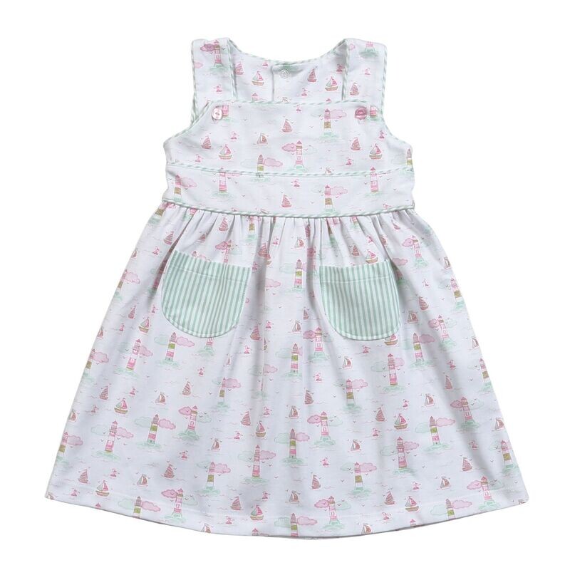 Pink Light House Pima Dress