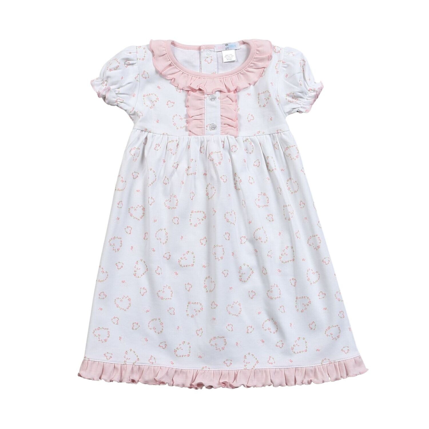 Sweetheart roses Pima Morning Dress