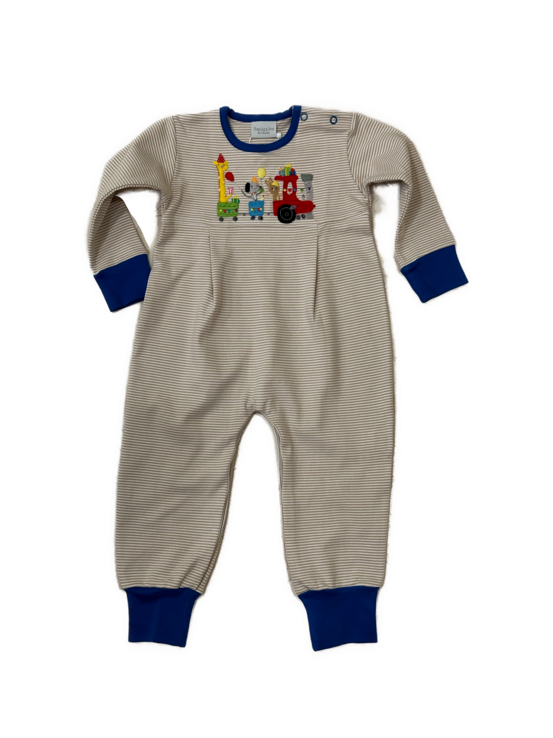 Party Train L/S Coverall, Size: 12m