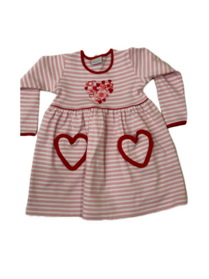 Lovely Hearts Popover Dress