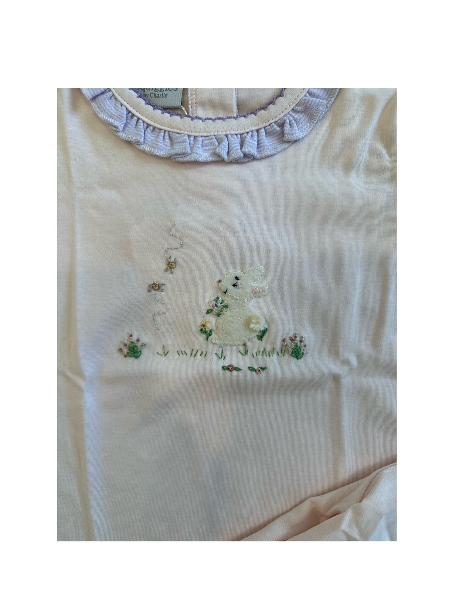 Flower Bunny L/S Pant Set