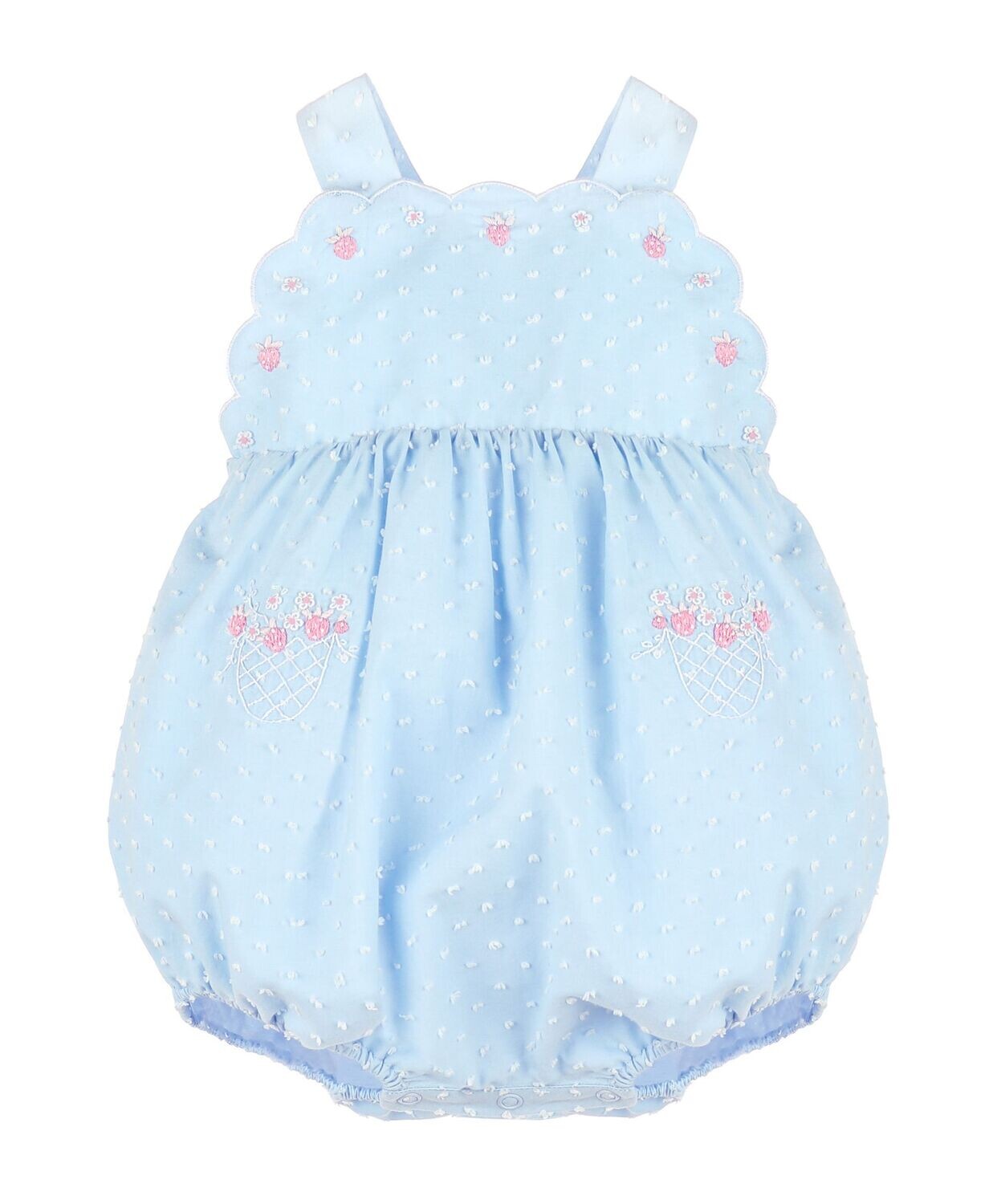 Berry Wedgewood Sunsuit - Blue