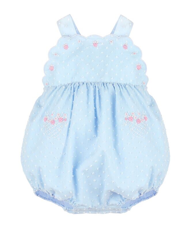 Berry Wedgewood Sunsuit - Blue