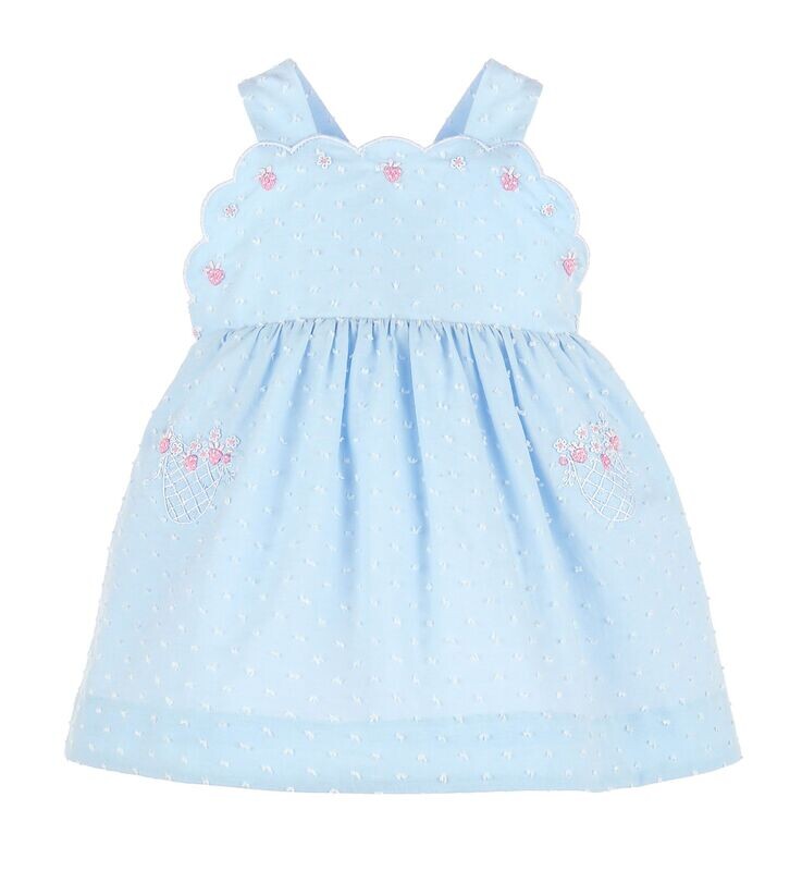 Berry Wedgewood Sundress - Blue