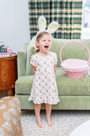 Easter Basket Pink Play Dress