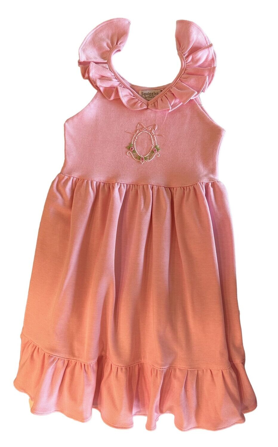 Mirror Mirror Ruffle Neck Dress