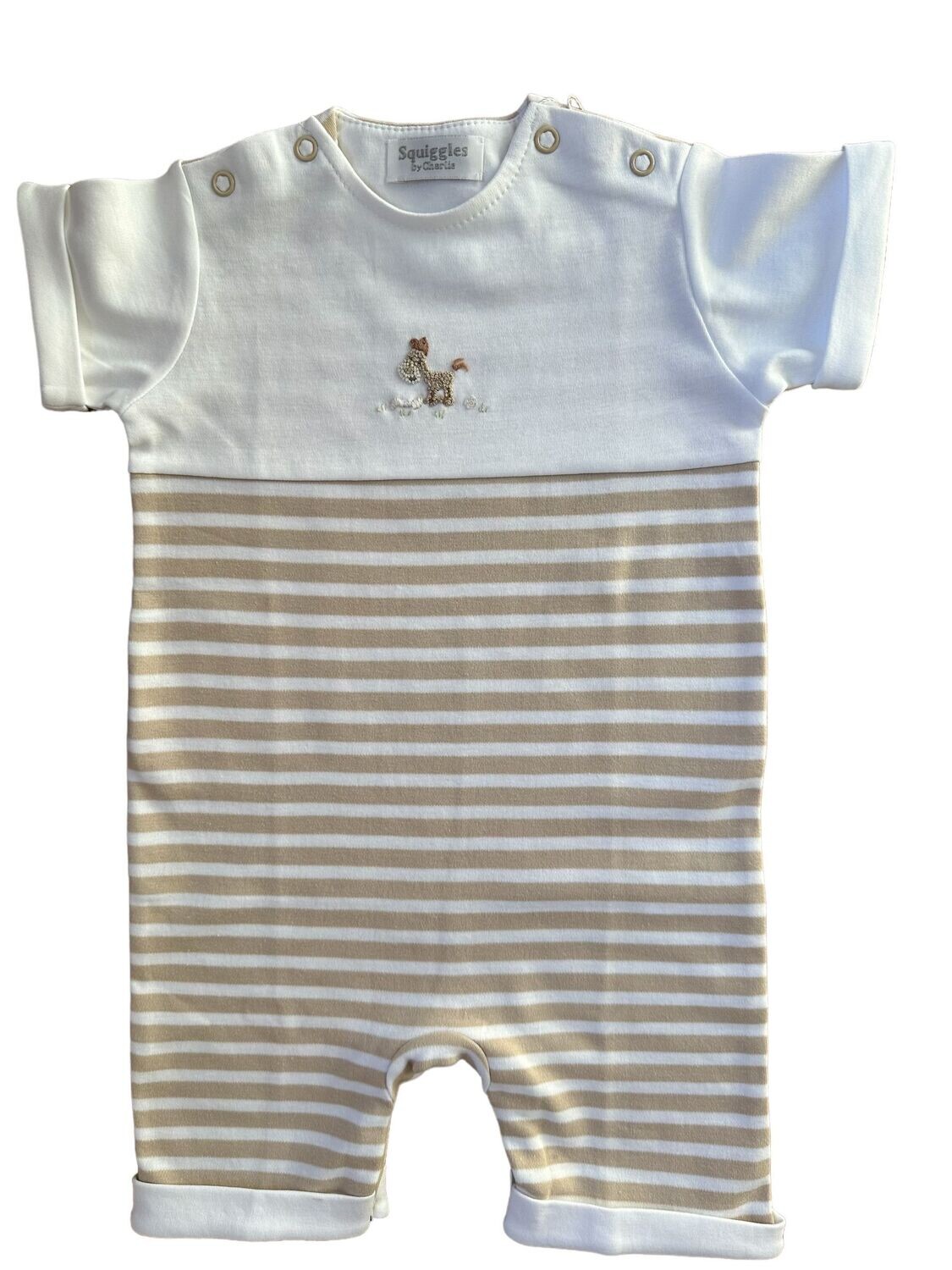 Knot Dog w/ Bone Romper
