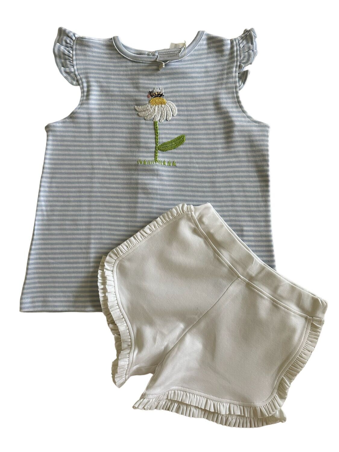 Daisy & Bee Short Set - White Short