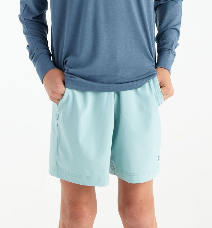 Boys Breeze Short - Sea Glass